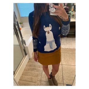 Hanukkah Llama Ugly sweater